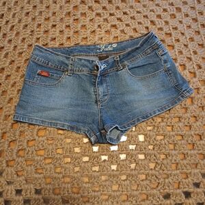 FUBU Y2K Women's Classic Blue Jean Short Shorts